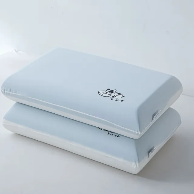 【A-nice】高密度 深睡眠護頸記憶枕(慢回彈枕 最高高度14cm)