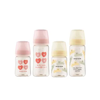 【MOYUUM】韓國 第三代PPSU寬口奶瓶 設計款 330ml-多款可選(6m+)