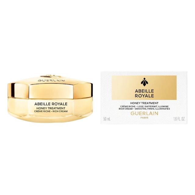 【Guerlain 嬌蘭】皇家蜂王乳蜂蜜修護黑霜50ml-晚霜