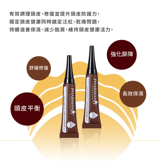 【PHARMANO 髮蔓濃】頭皮舒緩調理露(15ml*2支/盒)