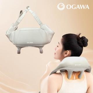 【OGAWA】免手持無線鬆鬆肩OG-1213K(肩頸按摩器/頸部按摩器/手持按摩器/按摩用品/肩頸揉捏/肩頸熱敷)