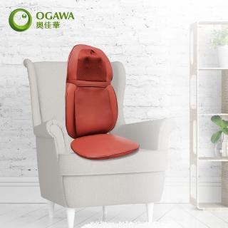 【OGAWA】溫感肩頸揉捏按摩墊 OG-1203(按摩椅墊/肩頸按摩/靠背墊/按摩器/按摩墊/指壓/熱敷)
