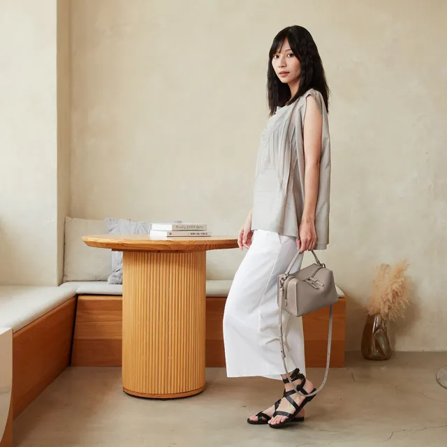 【Darker Than Black】雙11 Mini Valley Cube Shoulder Bag 迷你方型軟包/陶土棕(斜背包/側背包/
