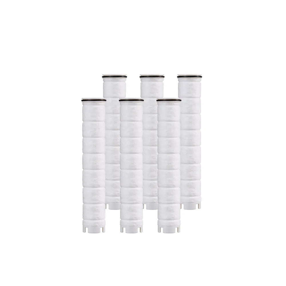 【CAESAR 凱撒衛浴】極淨純水蓮蓬頭濾芯６入組(PP 過濾綿)