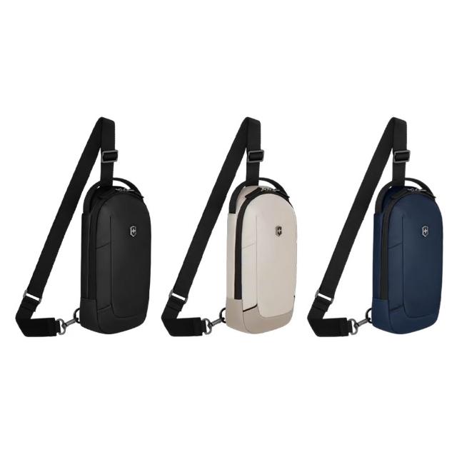 【VICTORINOX 瑞士維氏】Altmont Modern 單肩包 曜石黑/岩石白/海軍藍(653539/653540/653541)