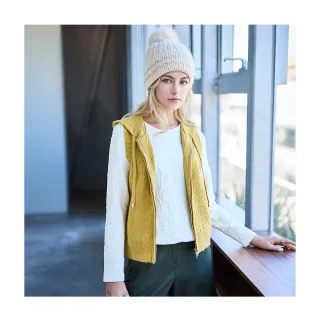 【en-suey 銀穗】立體浮雕緹花組織上衣-女