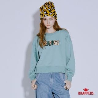 【BRAPPERS】女款 BRAPPERS塗鴉印花圓領T(綠)