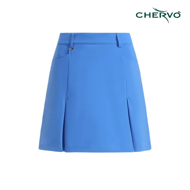 【CHERVO】JELLY - SKIRT 女士 高爾夫短裙 藍色(J0065-5003)