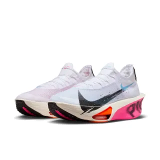 【NIKE 耐吉】運動鞋 跑步鞋 男鞋 AIR ZOOM ALPHAFLY NEXT% 3 碳板鞋 輕盈 回彈力 馬拉松 桃(IM6673100)
