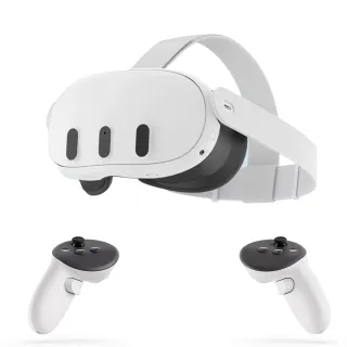 【Meta Quest】Meta Quest 3 虛擬實境VR MR一體機+周邊保護套件(512G)