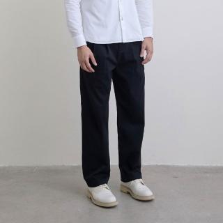 【GIORDANO 佐丹奴】男裝彈力內刷毛長褲 Two Mile Wear系列(09 標誌黑)
