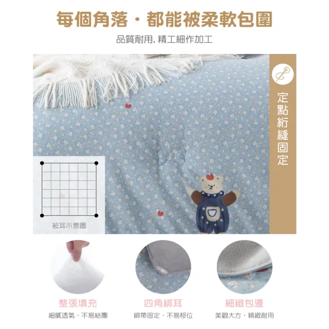 【FOCA】買1送1 銀離子可水洗牛奶絨呼嚕被2KG-雙人180x210cm(9款任選/防蹣抗菌/可機洗/水洗被/暖冬被)