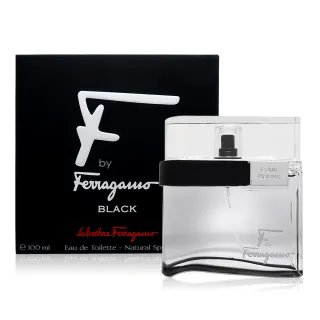 【Salvatore Ferragamo】F BLACK 夜色男性淡香水 EDT 100ml