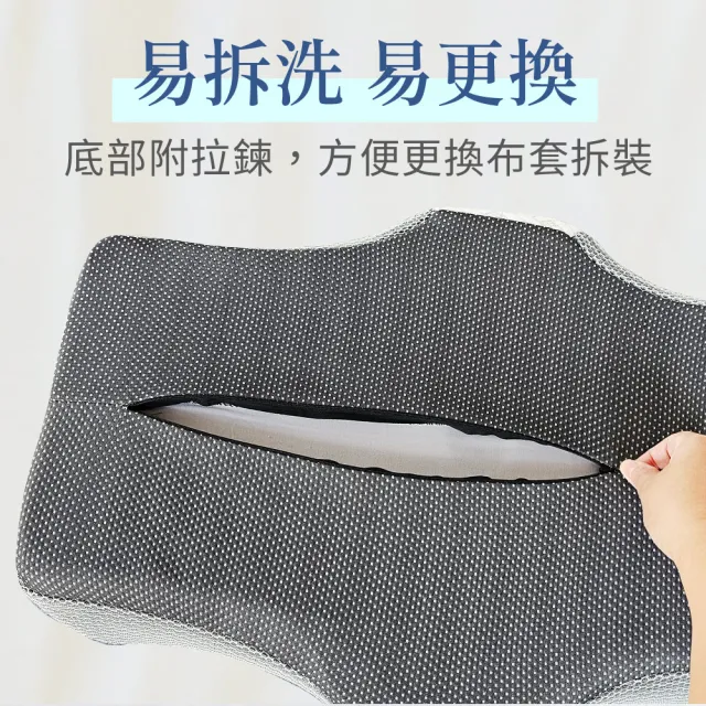 【LooCa】健康鍺+石墨烯超導帝王枕頭套 枕套2入(帝王枕專用)