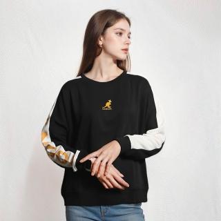 【KANGOL】袋鼠 中性 棉質 電繡 大學T 帽t 拉鍊帽T 長袖上衣(多款可選)