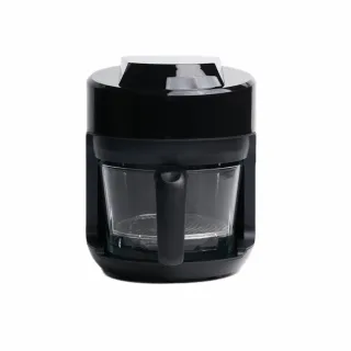 【one-meter】★贈氣壓式按摩帶★2L玻啵鍋2.0玻璃3D氣旋無油空氣炸鍋(OBO-25025GF)