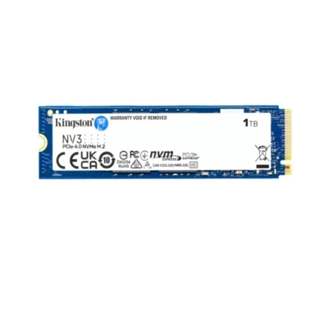 2入組【Kingston 金士頓】Kingston 1000G NV3 M.2 2280 NVMe SSD固態硬碟 Up to 6000 MB/s(SNV3S/1TB)