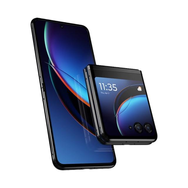 Motorola 摩托羅拉 razr 40 Ultra 摺疊手機，採用先進摺疊屏設計，內屏尺寸約6.5~7吋，提供沉浸式視覺體驗。搭載高通8系列處理器，12GB RAM 與 512GB 儲存空間，執行流暢不卡頓。支援5G SIM卡槽，電池容量3501~6000mAh，內建無線充電、快充功能、NFC 及廣角鏡頭（畫素1001萬~1500萬）。顏色選擇黑色/紅色，2023年4~6月上市。保固期180天，售後由供應商提供6個月保固。配件包含充電線（非原廠可能由供應商提供），不含充電頭與耳機，響應環保理念。適合追求時尚與科技的使用者，摺疊手機首選！