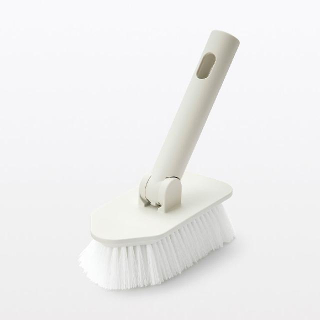 【MUJI 無印良品】可替換式掃除系列/浴室用刷 約寬9x深16x高18cm