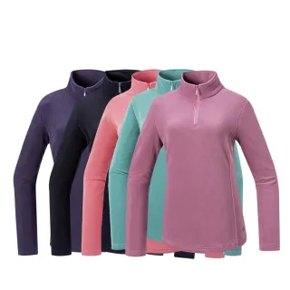 【Mountneer 山林】女刷毛保暖上衣-S-2L-52F02(女款/上衣/刷毛)