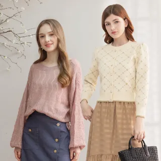 【IRIS 艾莉詩】冬日百搭時尚毛衣(多款任選)