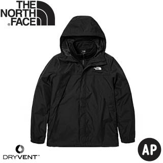 【The North Face】男 DV防水兩件式刷毛外套/AP《黑色》7W7T/防風外套/保暖外套/登山