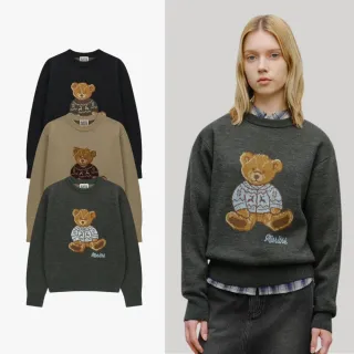 【MARITHE FRANCOIS GIRBAUD】官方旗艦 塗鴉熊針織上衣(多款任選)
