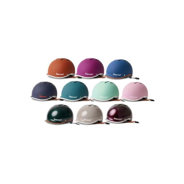 【thousand】HERITAGE 2.0 單車和滑板安全帽 赤陶棕/活力紫/海軍藍/灣岸藍/薄荷綠(B1TS-HE2-XX00XN)