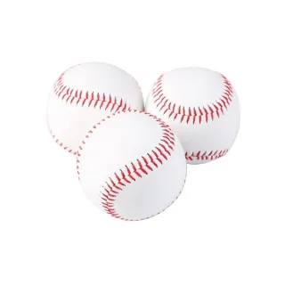 【晴安居】結實耐用手工縫製軟式棒球 直徑7公分安全兒童訓練用棒球(2入)