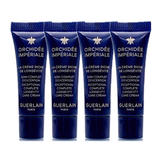 Guerlain嬌蘭 蘭鑽蘊氣氧生豐潤霜，全新改版3ml*4裝，專櫃正品，適合各種肌膚使用，提供豐潤保養與滋潤效果，為肌膚注入氧生能量，提升膚質光采與柔滑度。