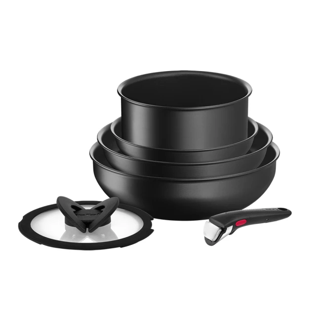 廚房空間救星！Tefal 法國特福「巧變精靈系列 6件組」深度推薦：從爐台到餐桌的極致靈活