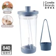 【康寧 Snapware】SNOOPY鋅動輕瓷保溫杯800ml+玻璃杯710ml / Tritan吸管杯840ml(兩入組)