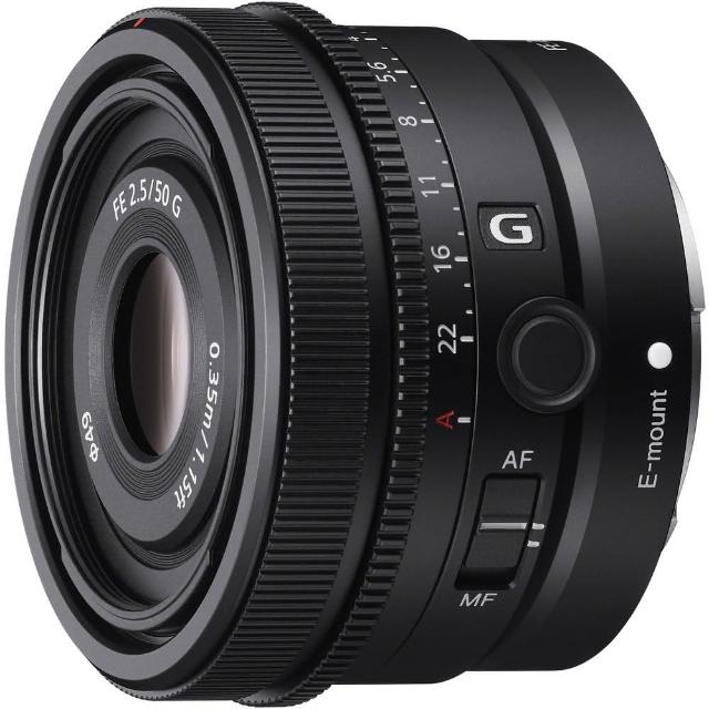 【SONY 索尼】FE 50mm F2.5 G SEL50F25G (公司貨) 標準大光圈定焦鏡頭 全片幅無反微單眼鏡頭