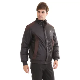 【Vital Silver 銀盾】男雙面保暖外套PRIMALOFT(防風防潑水 輕量保暖 雙面外套 滑雪外套)