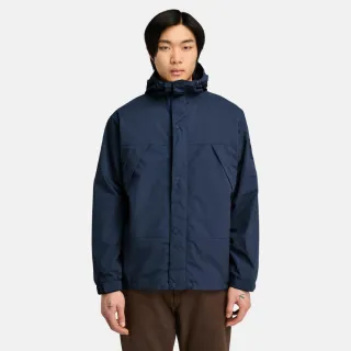 【Timberland 官方旗艦】男款深寶石藍Winnick防潑水外套(A68XF433)