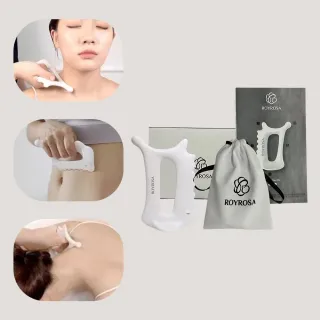 【YAOCHEN 瑤辰】韓國陶瓷刮痧板(經酪疏通 按摩板 全身按摩 刮痧板)