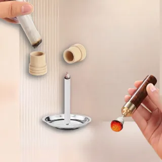 【YAOCHEN 瑤辰】艾灸配件-延長器/滅火帽/托盤(艾灸配件 艾灸延長器 滅火帽 托盤)