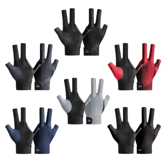 【golovejoy】專業撞球手套-左手單入(左手手套 輕薄高彈力 露指手套 防滑手套 穩定出杆)