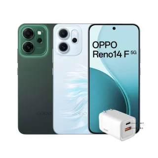 【OPPO】Reno14F(12G/256G)33W充電頭組