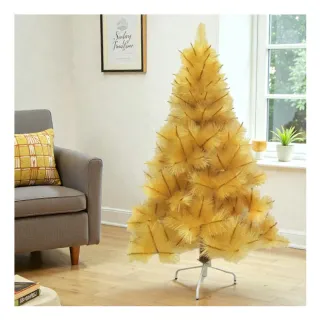 【摩達客】耶誕-台灣製15尺/15呎-450cm特級金色松針葉聖誕樹-裸樹(不含飾品/不含燈/本島免運費)