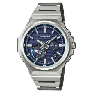 【CASIO 卡西歐】G-SHOCK 藍芽連線 太陽能電力 銳利極簡風格指針錶 推薦 禮物 聖誕禮物(GST-B1000D-2A)