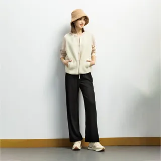 【GINKOO 俊克】圓領背心外套