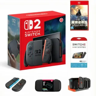 【Nintendo 任天堂】Switch 2 主機+NS2任選一片遊戲(周邊全配組)