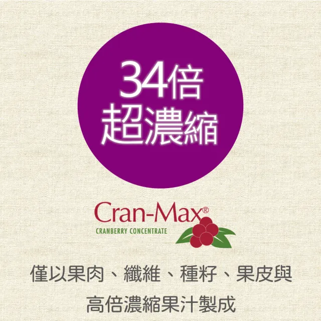【素天堂】超濃縮專利蔓越莓-北美紅寶石 3瓶分享組(45顆/瓶)