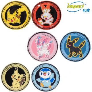 【IMPACT 怡寶】寶可夢徽章-二入組合（共８款可選）(IMPKML)