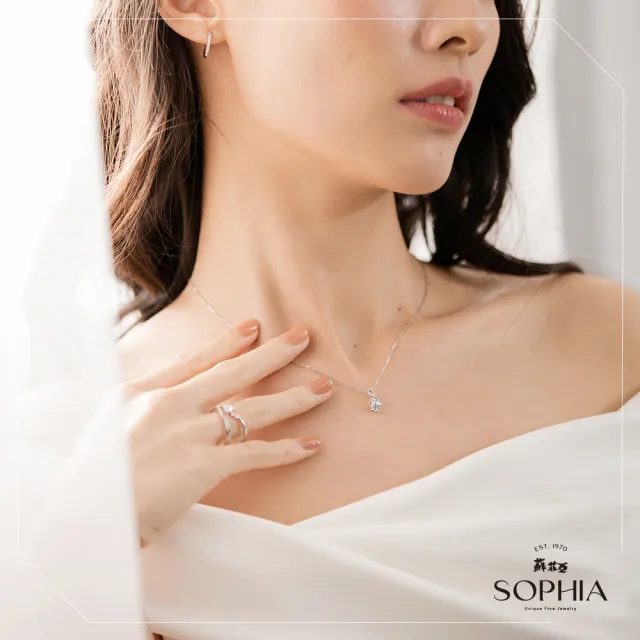 【蘇菲亞珠寶】GIA 30分 E/SI2 18K金/PT950鉑金 鑽石戒指/項鍊 多款任選
