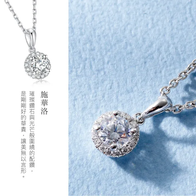 【蘇菲亞珠寶】GIA 30分 E/SI2 18K金/PT950鉑金 鑽石戒指/項鍊 多款任選