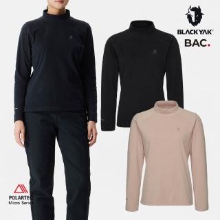 【BLACKYAK】女 POLARTEC小高領長袖上衣[二色可選]BYEB2WC702(秋冬 運動 小高領 刷毛 保暖衣 底層衣 女款)