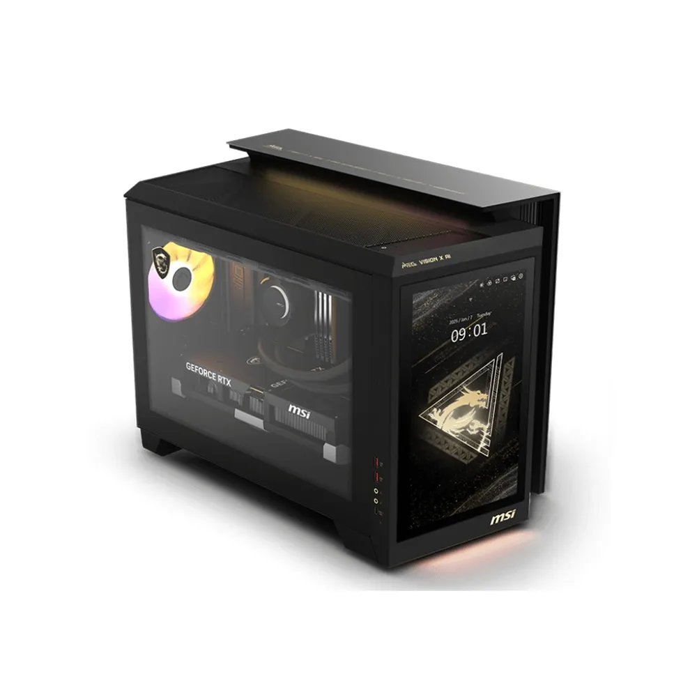 【MSI 微星】Ultra 9 RTX5090 AI電競電腦(MEG Vision X AI 2NVZ9-016TW/Ultra 9 285K/64G/2T SSD/W11P)