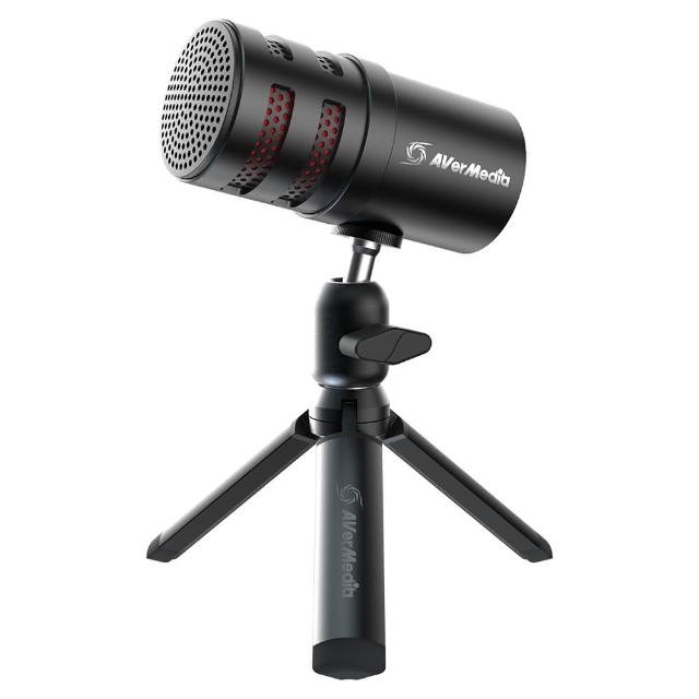 【AVerMedia 圓剛】AM310G2 Versati go 黑鳩USB心型指向麥克風